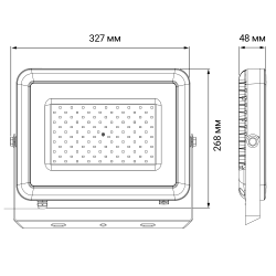 PFL- S2 -100w 6500K IP65 Jazzway