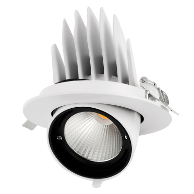 Светильник светодиодный встраиваемый PLED DL4 30W 4000K 24° поворот White IP40