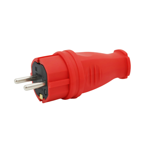 PRC-231-Red 16А 220V IP44 каучук красная