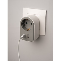 JAZZway AD-1GAC-gy USB, заземл.