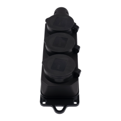 PRC-123-BL 16A 220V IP44 каучук Jazzway