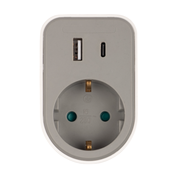 JAZZway AD-1GAC-gy USB, заземл.