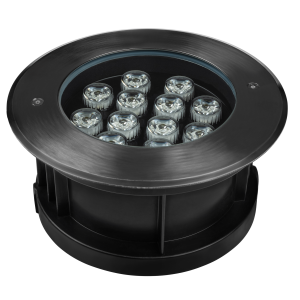 PGR  R180 12w 4000K 30° Сhrome (грунтовый встраиваемый) IP67