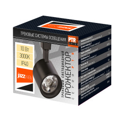 PTR  0510 10w 3000K 24° BL (чёрный) IP40 Jazzway