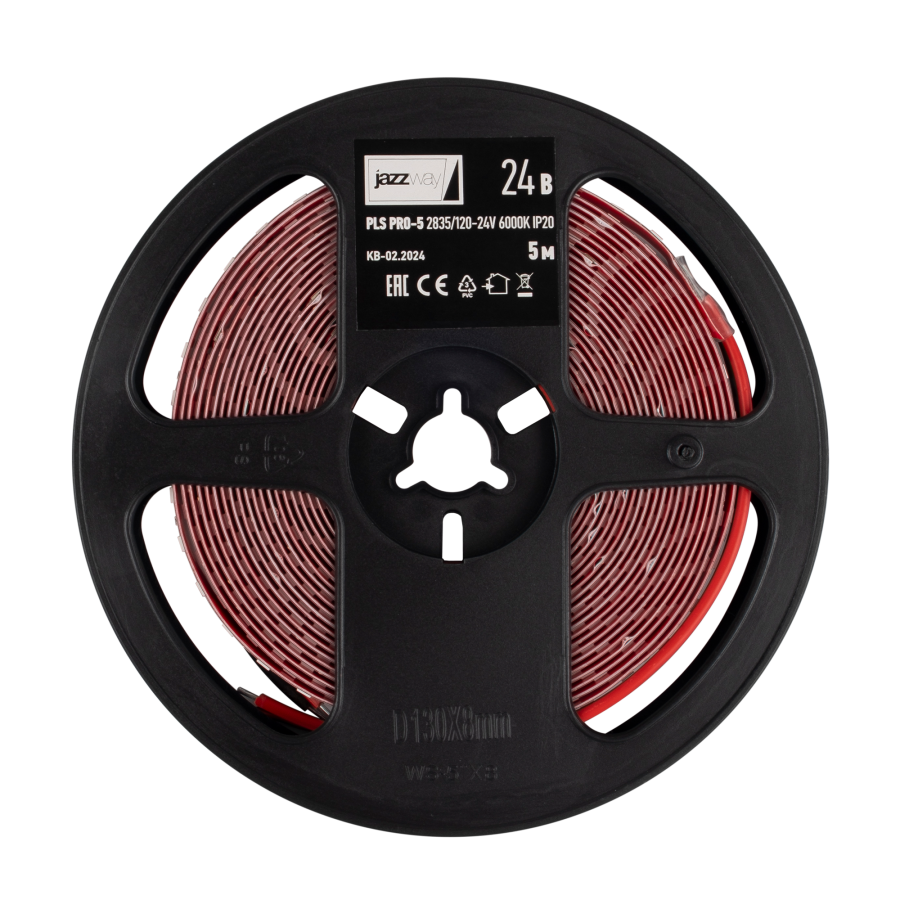 PLS PRO-5 2835/120-24V 6000K 10W/m IP20-5m Jazzway