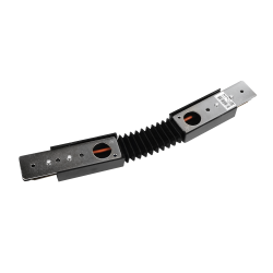 PTR CF-BL Коннектор гибкий чёрный  Jazzway