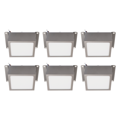Светильник светодиодный ДВО PPL 089/G OPAL 42W 4000K GREY IP40 /компл./ 
