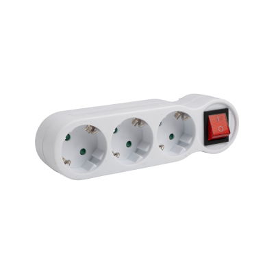 Разветвитель JAZZway AD-3GS заземл., выкл. — вид 3