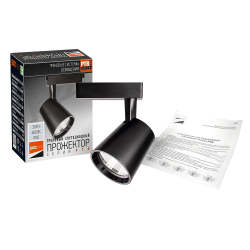 PTR  0330 30w 4000K 24° BL (чёрный) IP40 Jazzway