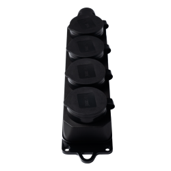 PRC-124-BL 16A 220V IP44 каучук Jazzway