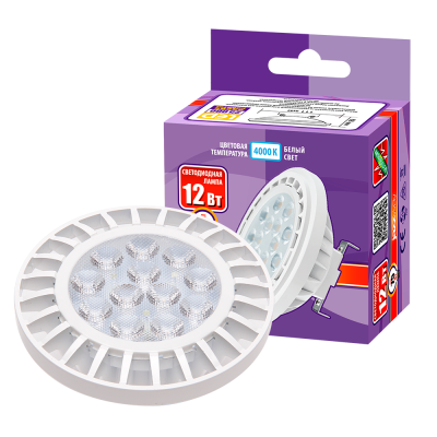 Лампа светодиодная PLED-AR111 12w 4000K 960Lm G53 185-265V — вид 3
