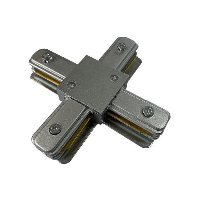 Аксессуар к шинопроводу PTR CX-GR Коннектор серый X -обр.
