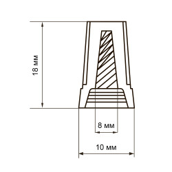 PSC-2-B (СИЗ-2) (50 шт/уп) Jazzway