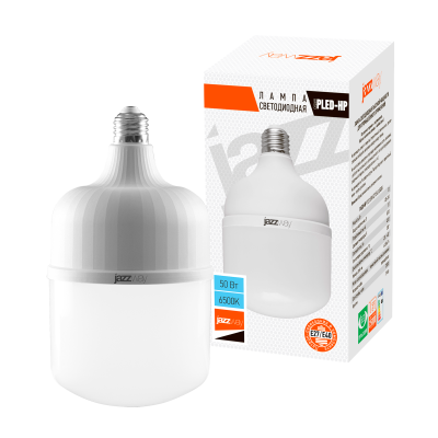 Лампа светодиодная PLED-HP-T120 50w 6500K E27/E40 Jazzway (переходник в компл. — вид 3