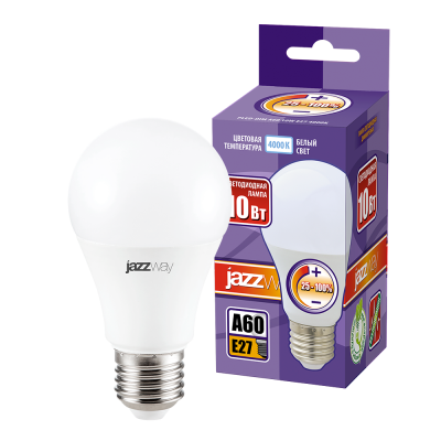 Лампа светодиодная PLED- DIM A60 10w 4000K 820 Lm E27 230/50 — вид 3