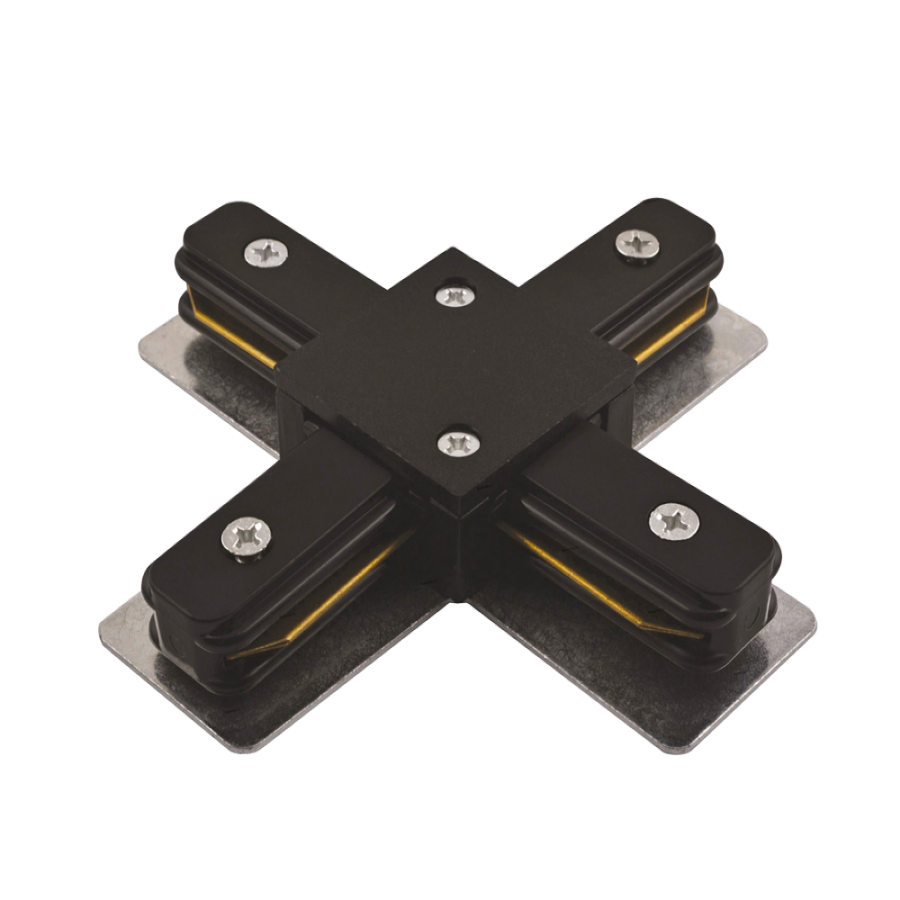 PTR CX-BL Коннектор чёрный  X -обр. Jazzway