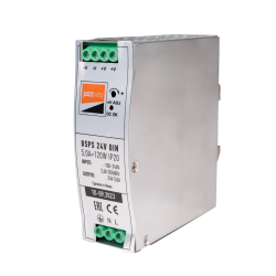 BSPS DIN 24V 5.0A=120w IP20 AL 3г.гар на дин.рейку Jazzway
