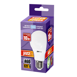 PLED- SP A60 10w E27 5000K  230/50  Jazzway