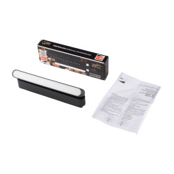 MTR16  1112R 12w 3000K frost 90° BL (чёрный) IP20 Jazzway 