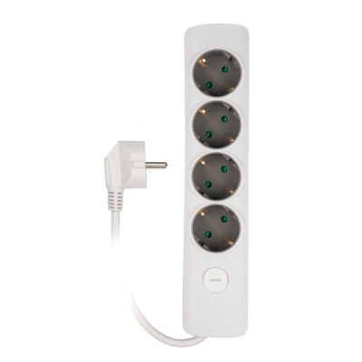 Удлинитель JAZZway ET-04-500W (4 x 5,0) заземл., выкл.