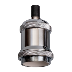 RETRO патрон с проводом PLC 01 E27 230V/1M Electrosilvering Jazzway