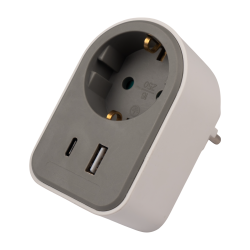 JAZZway AD-1GAC-gy USB, заземл.