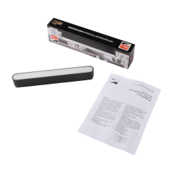 MTR16  1012 12w 4000K frost 90° BL (чёрный) IP20 Jazzway 