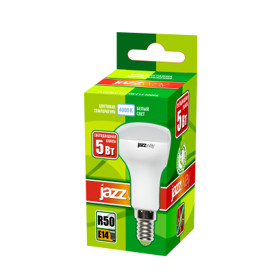 Лампа светодиодная PLED- ECO-R50 5w E14 4000K 400Lm 230V/50Hz — вид 3