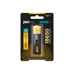 JAZZway 18650 3000 мАч с защитой BL-1