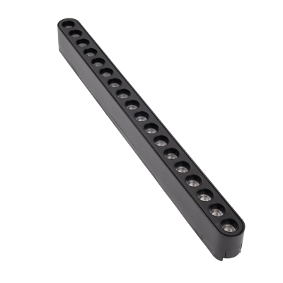 Светильник трековый светодиодный MTR16 1218 18w 4000K spot 36° BL (чёрный) IP20