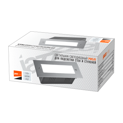 Светильник архитектурный светодиодный PWS/R S170070 3w 4000K 85° Сhrome IP67 встраиваемый — вид 5