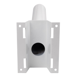 Кронштейн на столб для PSL D60*1.5-WH белый под бандажную ленту