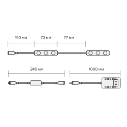 JAZZway ML-L20, подсветка для зеркала, диммер