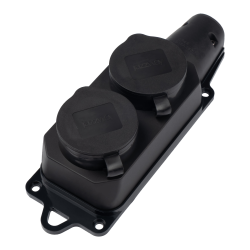 PRC-122-BL 16A 220V IP44 каучук Jazzway