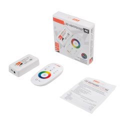 Контроллер PRC-4000RF RGB WH (белый)   12/24V 216/432Вт Jazzway