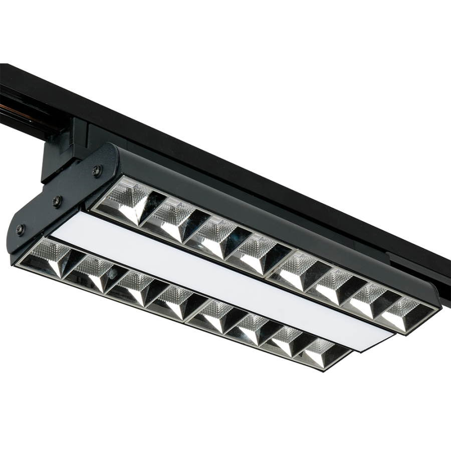 PTR  2260R 1F2S 60w 3000K 60°,120°,60° BL (чёрный) 280mm IP40 Jazzway