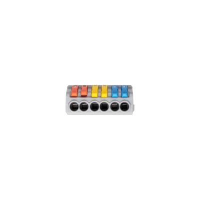 Клемма монтажная СМК PTC-3P 4236 BL/2 450V 32A 0.08-2.5(4.0)mm2 / 2 шт./ — вид 4