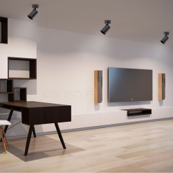 PDL-R 1xGU10  BL 230V IP20 Jazzway