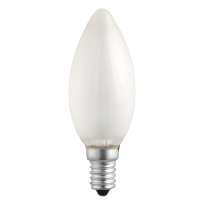 Лампа накаливания B35 240V 40W E14 frosted