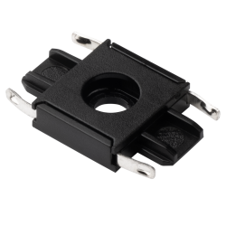 MTR16 CI-BL Коннектор черный I-обр. Jazzway 