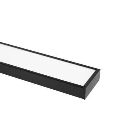 Светильник светодиодный ДПО PSO-01 36w 4000K BLACK 1200x100 IP40 — вид 3