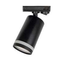 Светильник трековый под лампу PTR 38 GU10 BL 230V (чёрный) IP20 Jazzway
