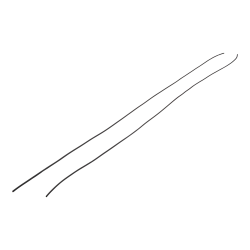 PTT    2/1-100-20 BL (ТУТнг 2/1) черная 1м (20 шт/уп)  Jazzway
