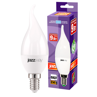 Лампа светодиодная PLED- SP CA37 9w E14 5000K-E — вид 3