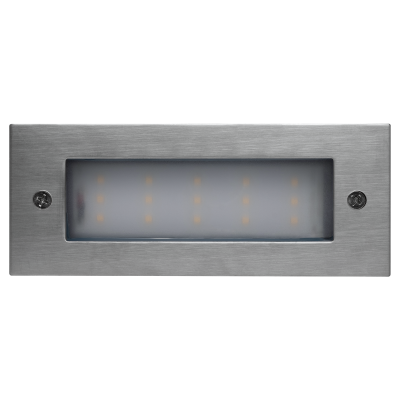 Светильник архитектурный светодиодный PWS/R S170070 3w 4000K 85° Сhrome IP67 встраиваемый