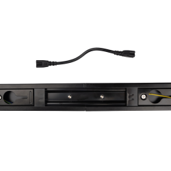 PSO-02L 16W 4000K BLACK L-обр. 255x255x42 IP40 Jazzway
