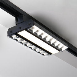 PTR  2260R 1F2S 60w 4000K 60°,120°,60° BL (чёрный) 280mm IP40 Jazzway