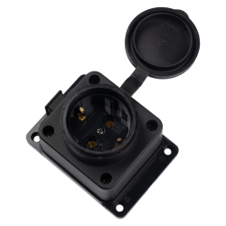 PRC-121-BL 16A 220V IP44 каучук Jazzway