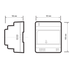 BSPS DIN 12V 7.5A=100w PL IP20 на дин.рейку 5 л.гар.  Jazzway