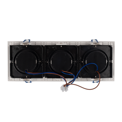 Светильник встраиваемый карданный PSP-S 213 3x8W 4000K 55° White IP40 — вид 3